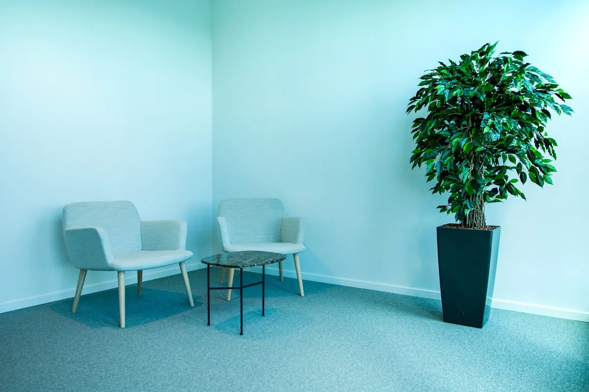 La salle d'attente